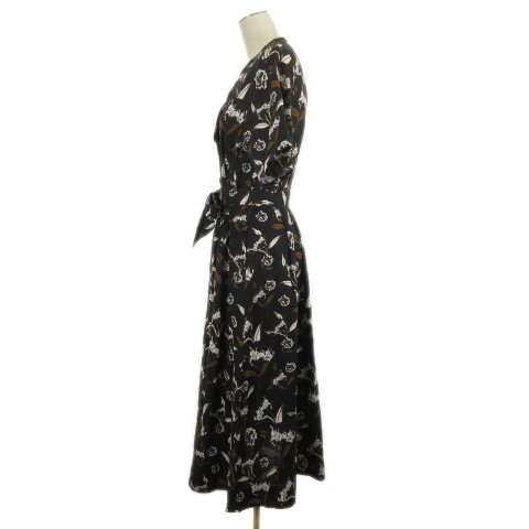 中古 マウジー Moussy 18ss Spring Flower Dress ワンピース ロング 花柄 フラワー プリント コットン リネン混 Fの通販はau Pay マーケット ブランド古着のベクトル