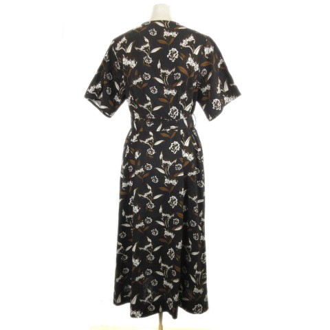 中古 マウジー Moussy 18ss Spring Flower Dress ワンピース ロング 花柄 フラワー プリント コットン リネン混 Fの通販はau Pay マーケット ブランド古着のベクトル