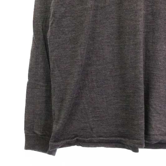 中古】グラフペーパー Graphpaper Washable Wool Crew Neck Tee ニット