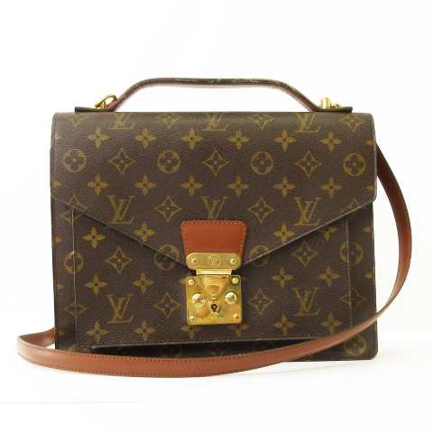 直売純正 ルイヴィトン LOUIS VUITTON モノグラム モンソー28