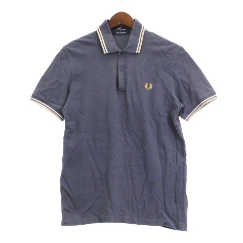 中古】フレッドペリー FRED PERRY M12 ポロシャツ 半袖 鹿の子