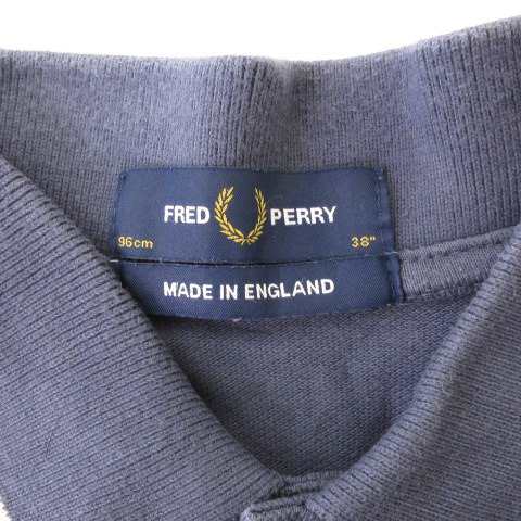 中古】フレッドペリー FRED PERRY M12 ポロシャツ 半袖 鹿の子