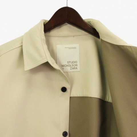 中古】ザラ ZARA スタジオニコルソン STUDIO NICHOLSON ツイル シャツ ...