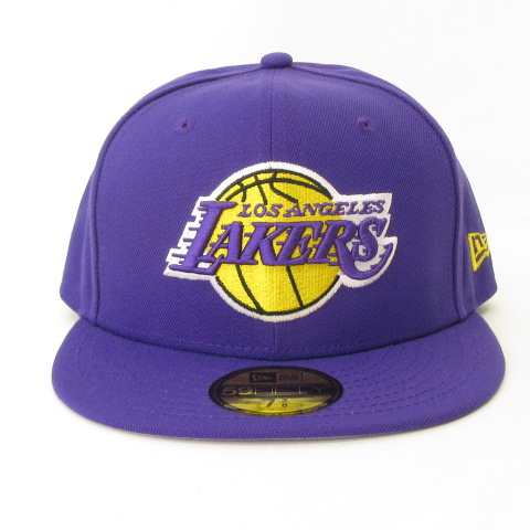 中古】ニューエラ NEW ERA 美品 59FIFTY NBA ロサンゼルス