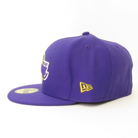 New Era 59FIFTY LA キャップ 7 3/8 紫 黒 - メルカリ