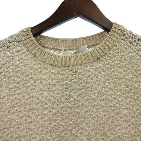 中古】未使用品 クルチアーニ cruciani タグ付き ニット セーター プル  