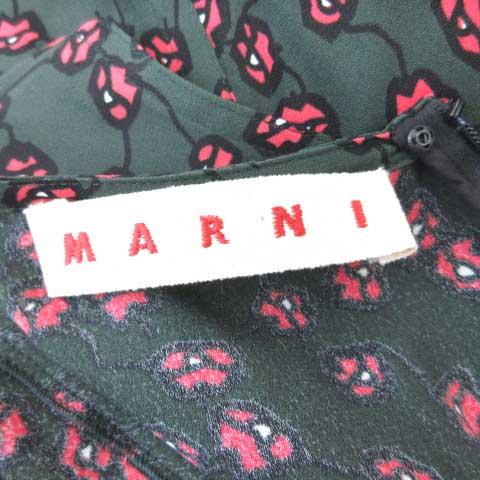 MARNI 花柄ノースリーブワンピース　42 美品 楽天市場】Marni マルニ（ワンピース｜レディースファッション