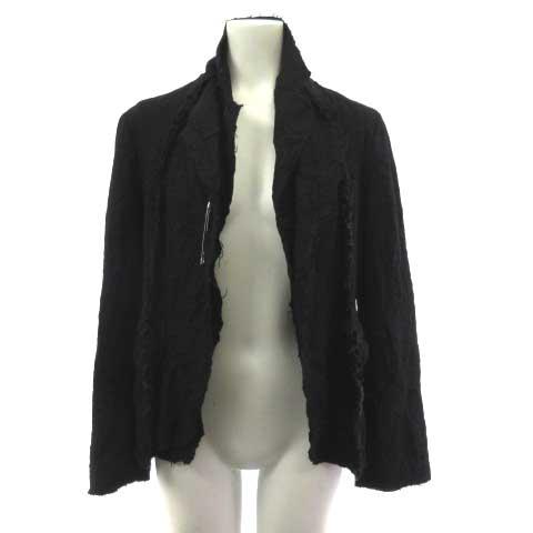 【中古】トリココムデギャルソン tricot COMME des GARCONS TT-J021 AD2007 ウール縮絨 ジャケット 黒 ブラック Sの通販は