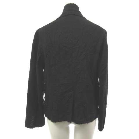 【中古】トリココムデギャルソン tricot COMME des GARCONS TT-J021 AD2007 ウール縮絨 ジャケット 黒 ブラック Sの通販は