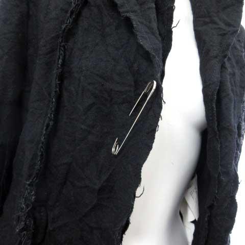 【中古】トリココムデギャルソン tricot COMME des GARCONS TT-J021 AD2007 ウール縮絨 ジャケット 黒 ブラック Sの通販は