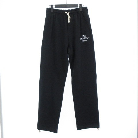 【中古】未使用品 ブラックアイパッチ THE BLACK EYE PATCH タグ付き 24SS スウェットパンツ ゴムウエスト ブラック Sの通販は