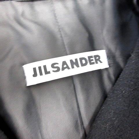 【JIL SANDER】アンゴラ混 ウール ロングコート ジルサンダー JIL SANDER ロングコート シングル ウールコート
