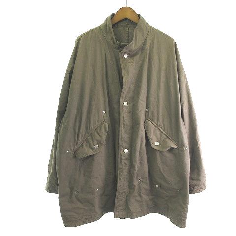 イシューシングス ISSUETHINGS type27 ジャケット ダブルフェイス ハーフコート カーキ 1 メンズ