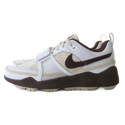 【中古】未使用品 ナイキ NIKE HQ3073-100 Travis Scott Zoom Field Jaxx ズーム フィールドジャックス 26.5cm ☆AA★