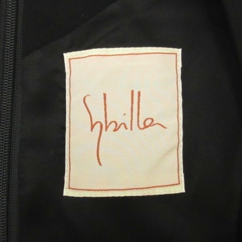 中古】シビラ SYBILLA トレンサデザイン ノースリーブ ドレス