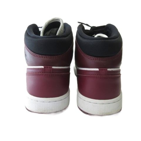 【中古】ナイキ NIKE CZ4385-016 WMNS AIR JORDAN 1 MID SE スニーカー シューズ ボルドー 27.5cm レディース