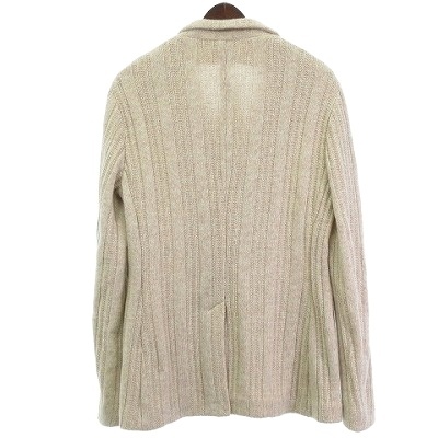 中古】未使用品 ジャッケ GIACCHE タグ付き ウールニットジャケット