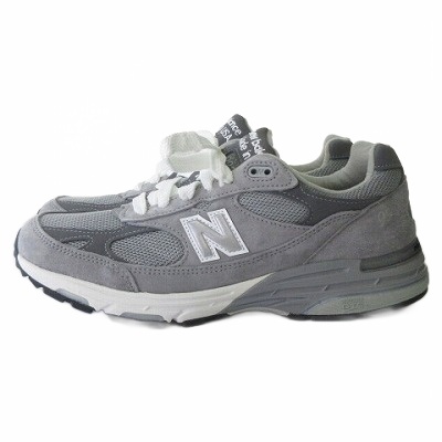 【中古】未使用品 ニューバランス NEW BALANCE タグ付き MR993GL MADE IN USA アメリカ製 スニーカー グレー 26.5cm