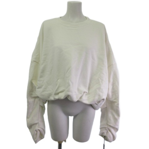 【中古】未使用品 ダブルスタンダードクロージング ダブスタ タグ付き 0208-050-241 裏毛クロップド丈トレーナー