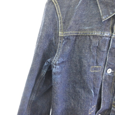 【中古】TCBジーンズ TCB JEANS S40's 大戦モデル 月桂樹ボタン デニムジャケット ジージャン 13.5oz インディゴ 38  メンズ