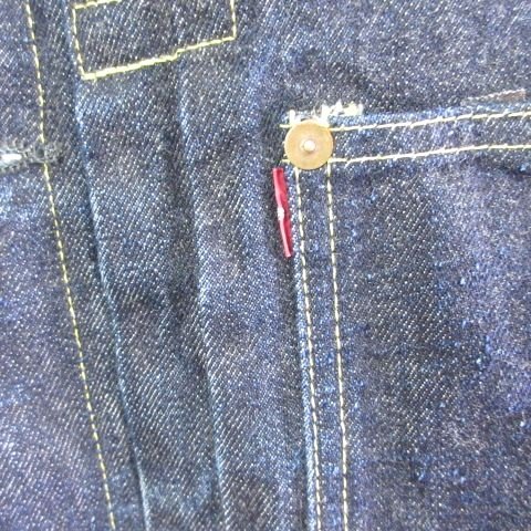 【中古】TCBジーンズ TCB JEANS S40's 大戦モデル 月桂樹ボタン デニムジャケット ジージャン 13.5oz インディゴ 38  メンズ