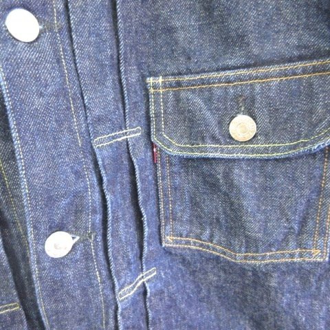 【中古】TCBジーンズ TCB JEANS 50's JeanJacket 13.5oz デニムジャケット ジージャン インディゴ 40 メンズ