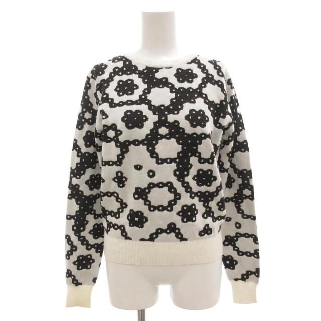 【中古】ジェイダブリューアンダーソン JWアンダーソン J.W.ANDERSON ニット セーター M クルーネック 花柄 総柄