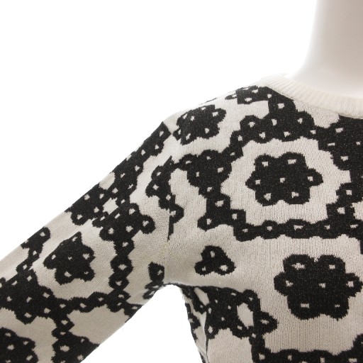 【中古】ジェイダブリューアンダーソン JWアンダーソン J.W.ANDERSON ニット セーター M クルーネック 花柄 総柄