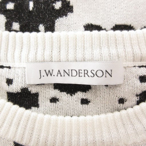 【中古】ジェイダブリューアンダーソン JWアンダーソン J.W.ANDERSON ニット セーター M クルーネック 花柄 総柄