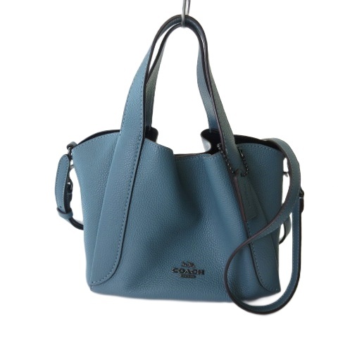【中古】コーチ COACH 78800 ハンドバッグ ショルダーバッグ 2WAY ブルー  レディース