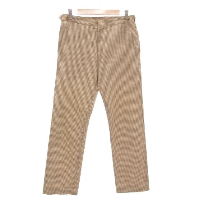【中古】コムデギャルソンオムプリュス COMME des GARCONS HOMME PLUS パンツ スラックス M チェック柄