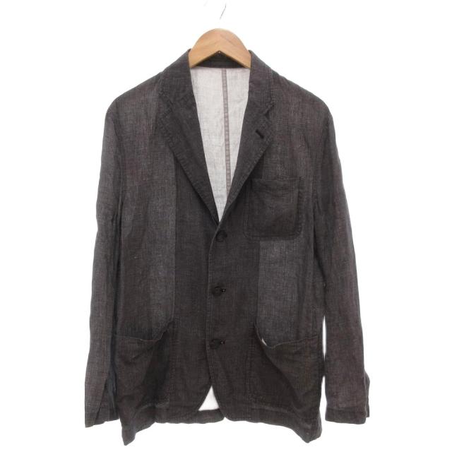 【中古】コムデギャルソンオムプリュス COMME des GARCONS HOMME PLUS テーラードジャケット M 背抜き シングル