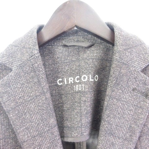 中古】チルコロ1901 CIRCOLO1901 テーラードジャケット ウールライク