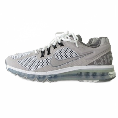 【中古】未使用品 ナイキ NIKE 新品同様 FZ4140-025 エアマックス AIR MAX 2013 スニーカー グレー 26.5cm メンズ