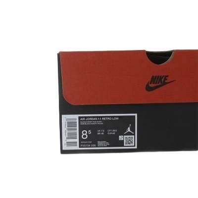【中古】未使用品 ナイキ NIKE FV5104-006 エアジョーダン11 レトロ Air Jordan 11 Retro Lowブレッド 26.5cm