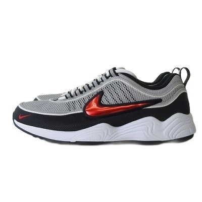 【中古】未使用品 ナイキ NIKE 新品同様 HF9117-001 エアズームスピリドン SP シルバー メタリックレッド 26.5cm