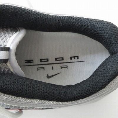 【中古】未使用品 ナイキ NIKE 新品同様 HF9117-001 エアズームスピリドン SP シルバー メタリックレッド 26.5cm