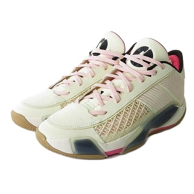 【中古】未使用品 ナイキ NIKE 新品同様 FD2325-100 エアジョーダン38 AIR JORDAN XXXVIII LOW PF ベージュ系 26.5cm