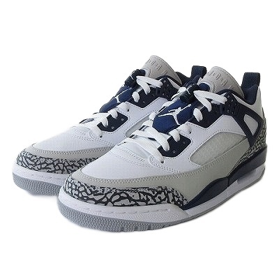 【中古】未使用品 ナイキ NIKE 新品同様 FQ1759-140 ジョーダン スパイジーク ロー LOW ホワイト ネイビー 26.5cm
