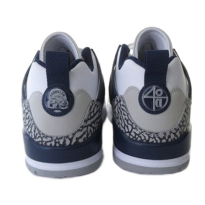 【中古】未使用品 ナイキ NIKE 新品同様 FQ1759-140 ジョーダン スパイジーク ロー LOW ホワイト ネイビー 26.5cm