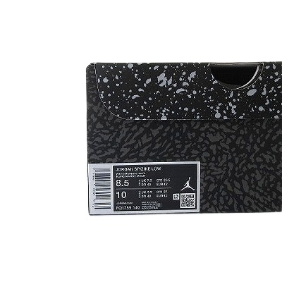 【中古】未使用品 ナイキ NIKE 新品同様 FQ1759-140 ジョーダン スパイジーク ロー LOW ホワイト ネイビー 26.5cm