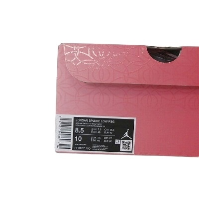 【中古】未使用品 ナイキ NIKE × PSG 新品同様 HF8827-100 ジョーダンスパイジーク JORDAN SPIZIKE LOW 26.5cm