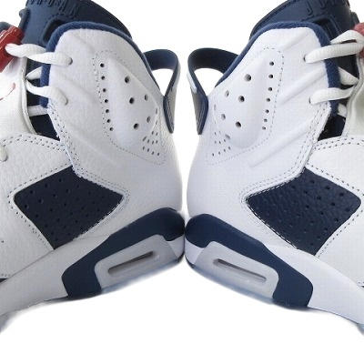 【中古】未使用品 ナイキ NIKE 新品同様 CT8529-164 エアジョーダン6 レトロ AIR JORDAN 6 RETRO オリンピック 26.5cm