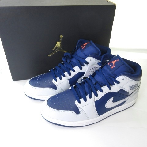 【中古】未使用品 ナイキ DQ8426-403 AIR JORDAN 1 エア ジョーダン 1 MID スニーカー  27.5cm
