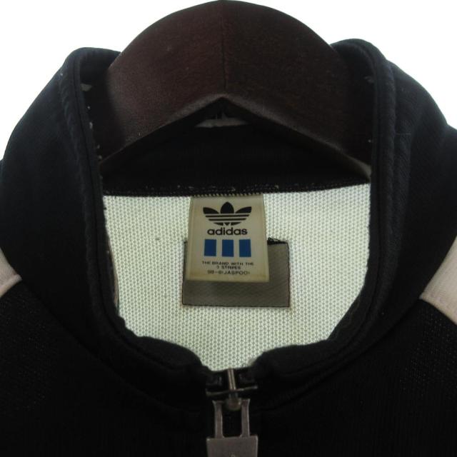 【中古】アディダス ヴィンテージ 90s セットアップ ジャージ 上下 ジャケット ドイツ代表 トレフォイル WEQ-150 黒_5