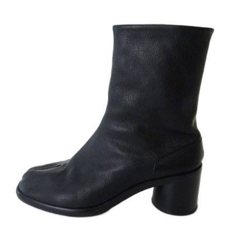 【中古】メゾンマルジェラ 22 Maison Margiela 22 S57WU0132 PR058 Tabi Ankle boot タビブーツ シューズ 41 26cm ブラック 黒 メンズ