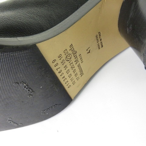 【中古】メゾンマルジェラ 22 Maison Margiela 22 S57WU0132 PR058 Tabi Ankle boot タビブーツ シューズ 41 26cm ブラック 黒 メンズ