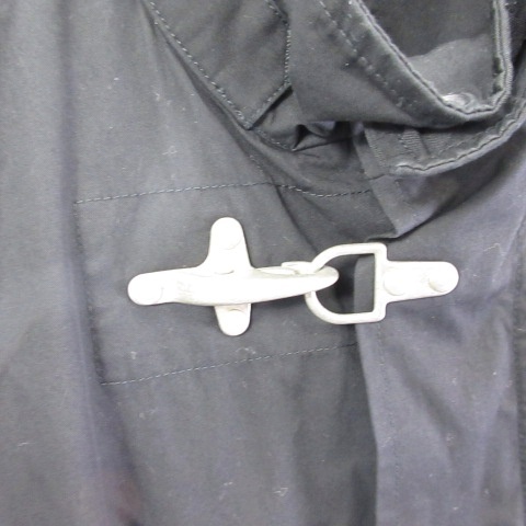 【中古】エッセイ ESSAY ES14J-03 MODS COAT ファイヤーマン モッズコート ジャケット コットン ナイロン ブラック 3_2