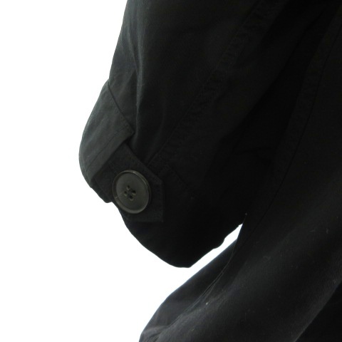【中古】エッセイ ESSAY ES14J-03 MODS COAT ファイヤーマン モッズコート ジャケット コットン ナイロン ブラック 3_4