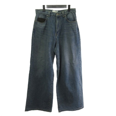 【中古】パラトレイト paratrait  PIPELINE DENIM PANTS PT24A085 デニムパンツ ジーンズ ワイド 3 ブルー ■GY28 メンズ